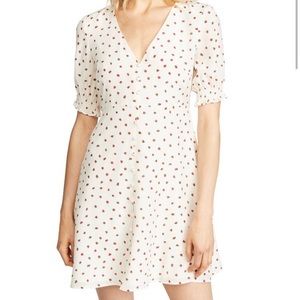 [Madewell] Silk Fresh Strawberries Dress